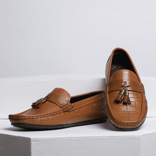 VYBE- Leather Loafer- Mustard