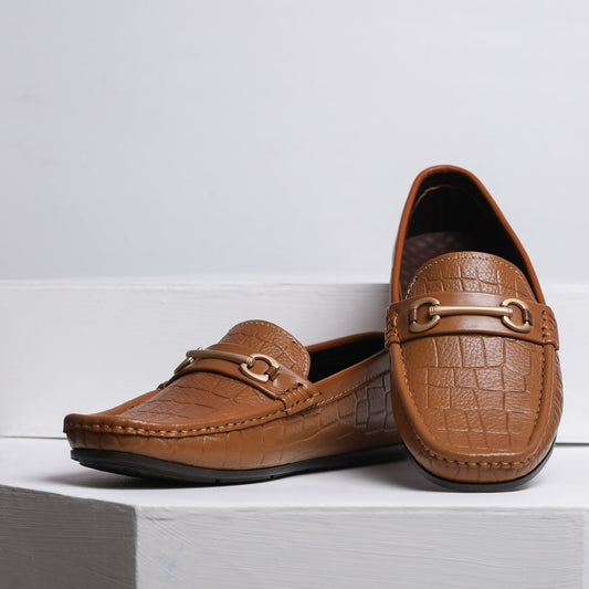 VYBE- Leather Loafer- Brown