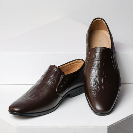 VYBE- Premium Men's Shoes-Brown