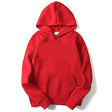 Plain Hoodie - RED