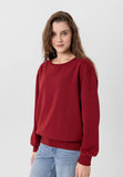 Women Sweatshirt - Maroon