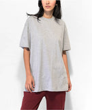 Grey Drop Shoulder Tshirt