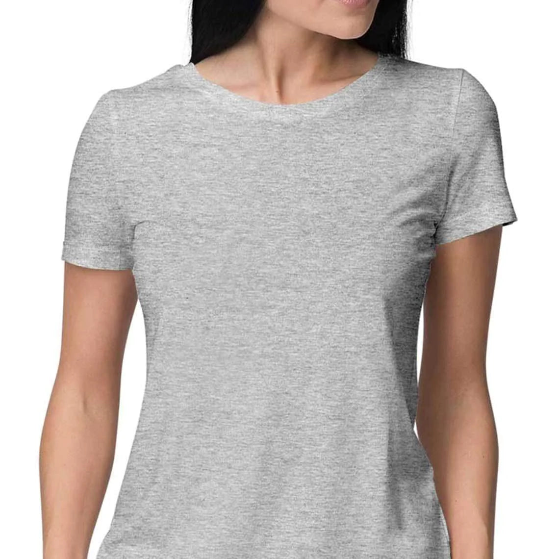 Plain Tee -GREY