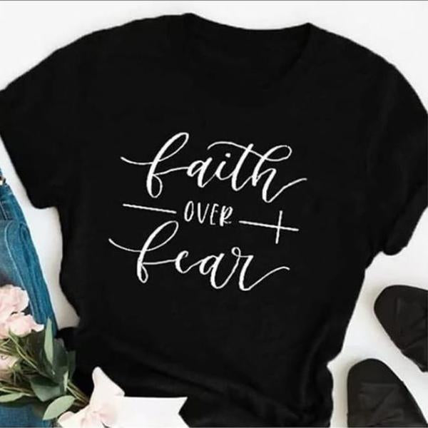 FAITH OVER FEAR TEE