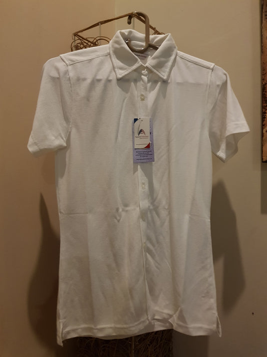 Vybe Casual Shirt Half Sleeve- White