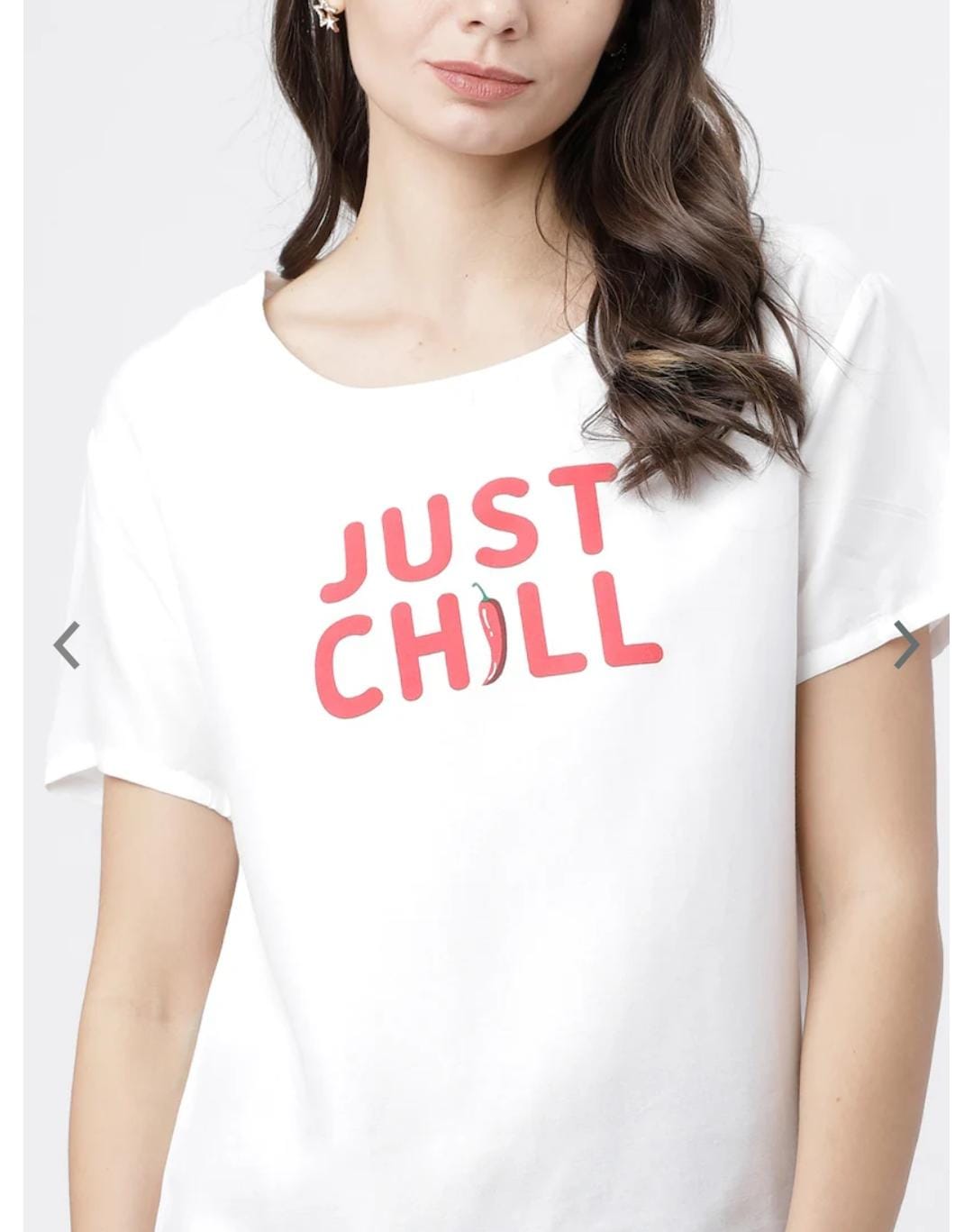Just Chill Printed Night Suit