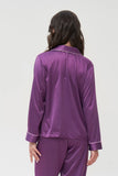 SILK NIGHT SUIT - Purple