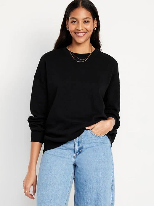 Women Sweatshirt - Black