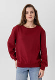 Women Sweatshirt - Maroon