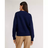 Women Sweatshirt -Navyblue