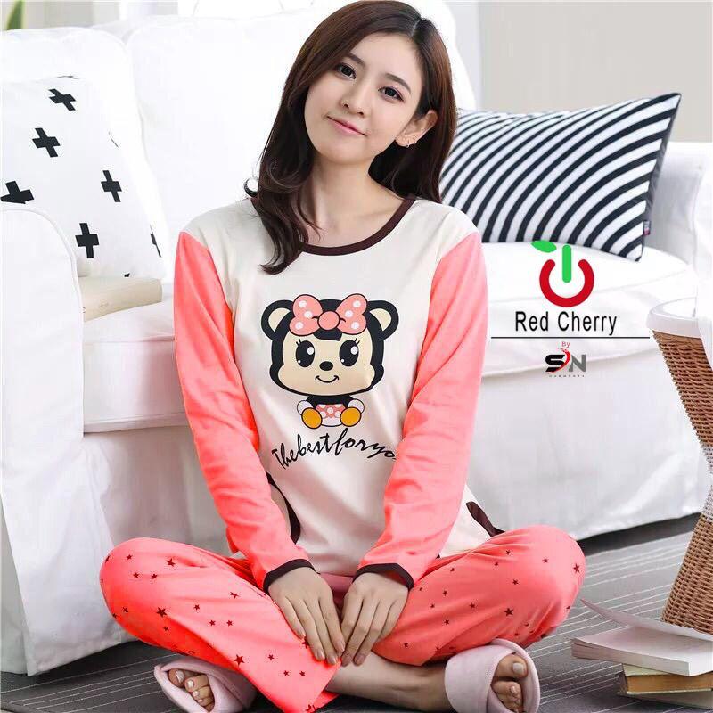 THE BEST FOR YOU PRINTED PJ SUIT