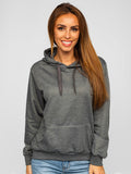 PLAIN HOODIE - CHARCOAL