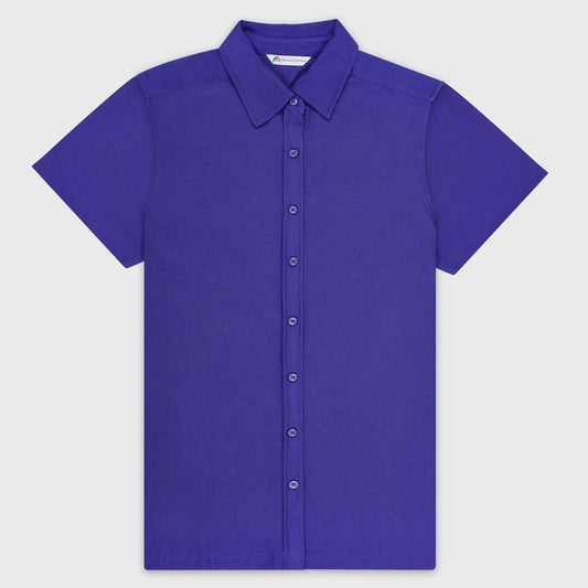 Casual Shirt Half Sleeve- Purple
